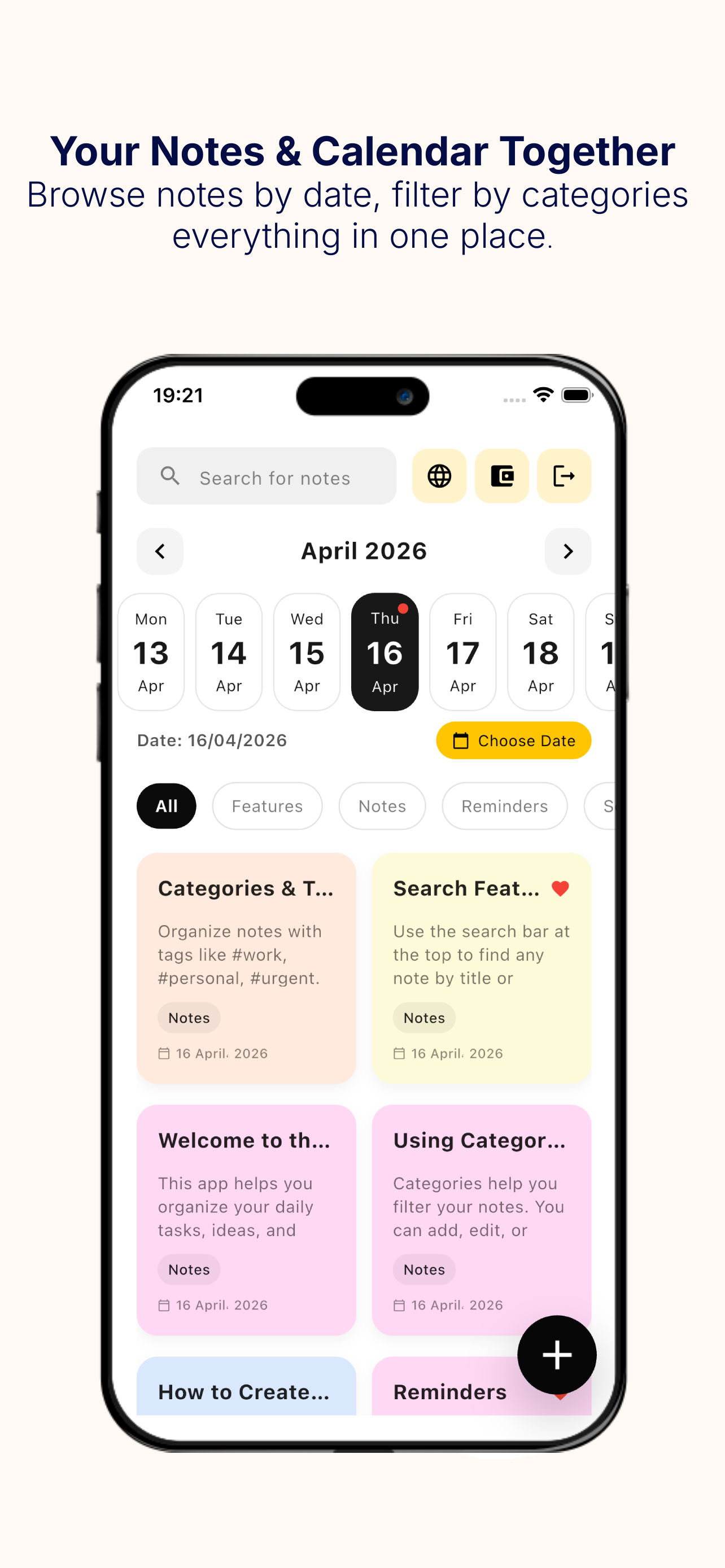 Lexo Note App Preview